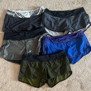 Lululemon 2.5 speed up shorts